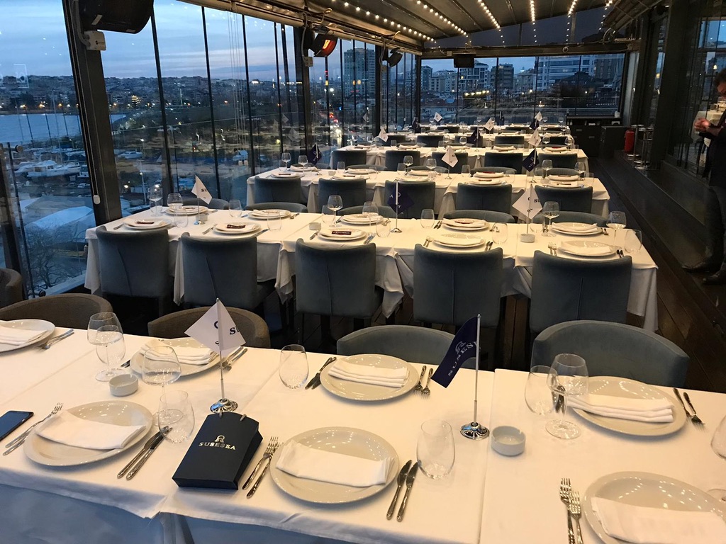 End of year dinner in Istanbul